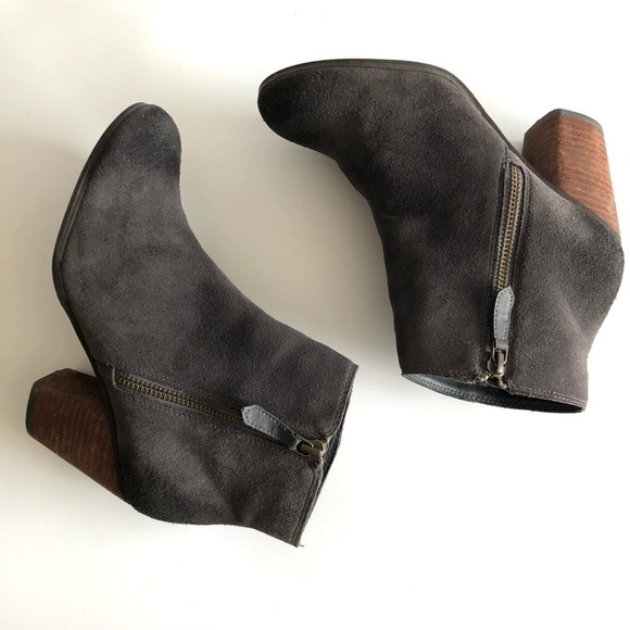 BP Trolley Suede Ankle Booties - Picture 5 of 13